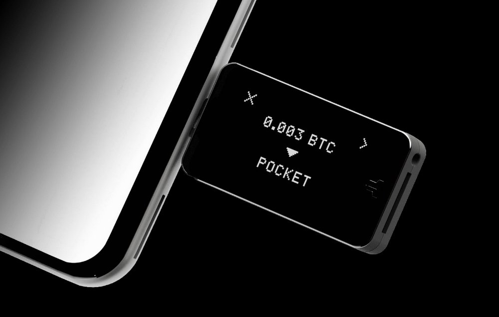 BitBox02 hardware wallet display used for address confirmation